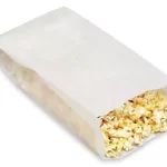 White Greaseproof Sandwich Bag 6x2x9″