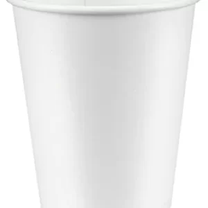 12 oz White Single Wall Hot Paper Cups