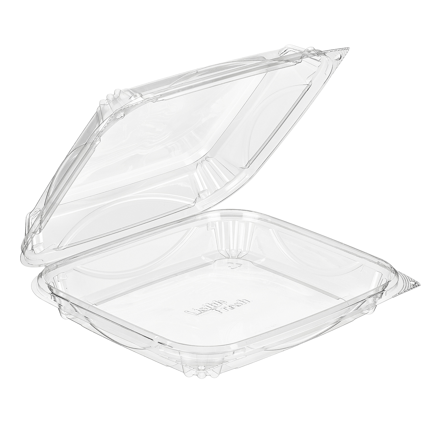 48oz Pet Clear Salad Container