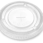 Flat Lids for Clear Cold Cups 98mm 12/16/20/24oz