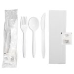 Cutlery Kit Cornstarch (F+K+S+N)